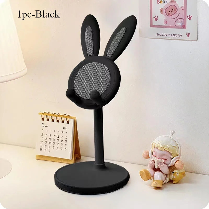 Kawaii Bunny Phone Stand | Adjustable Desktop Phone Holder