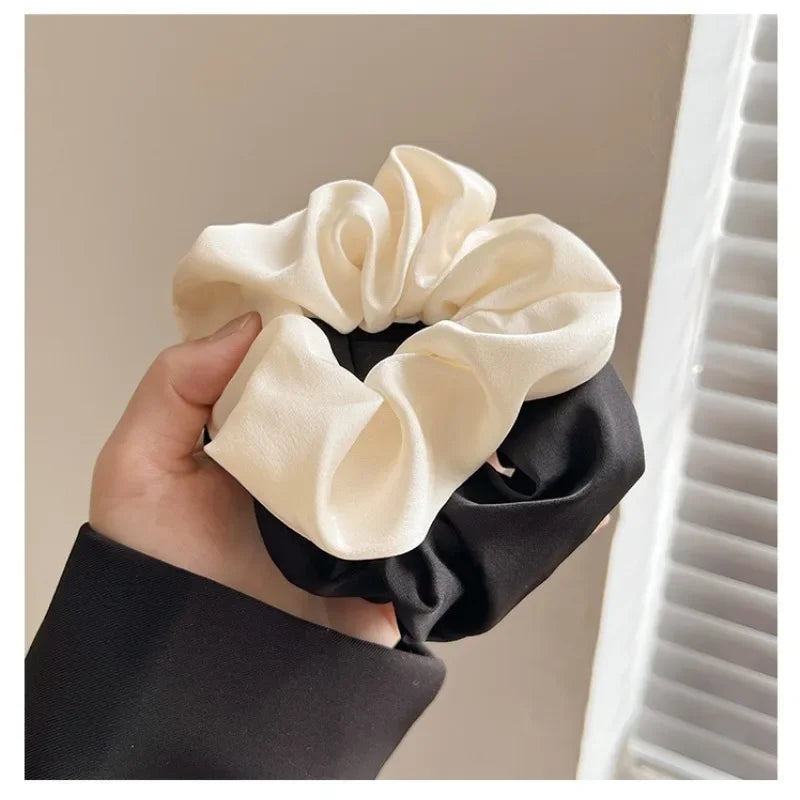Cloud Satin Scrunchie Set