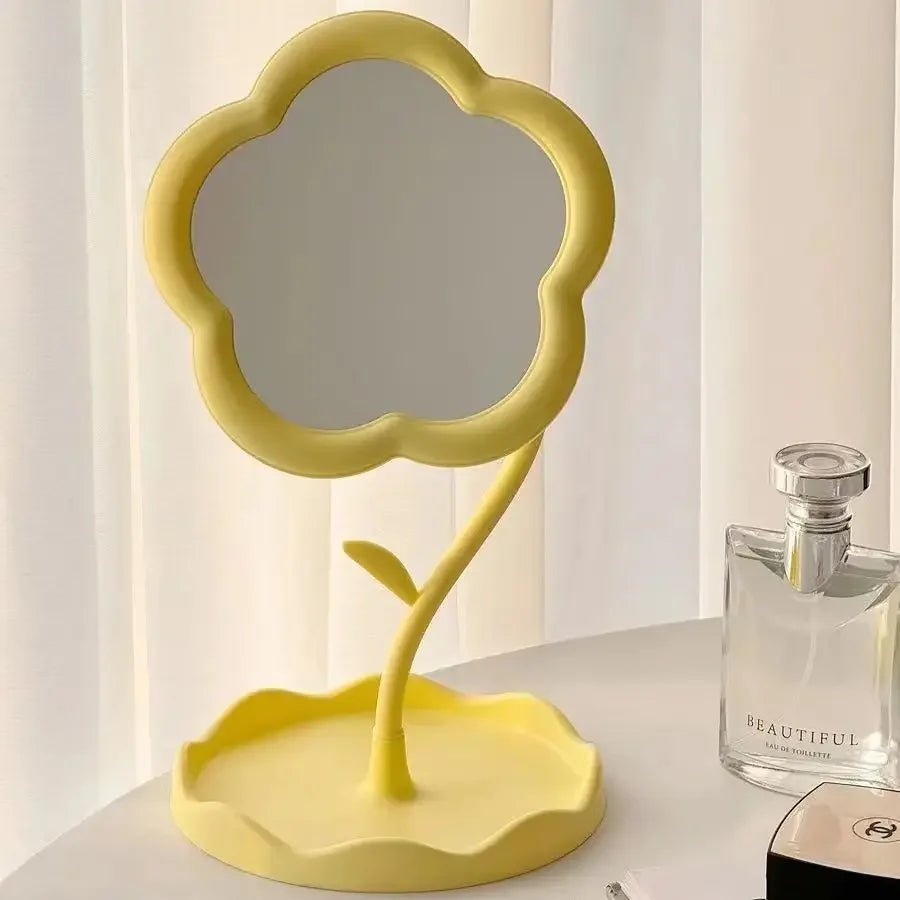 BloomGlow™ Flower Vanity Mirror
