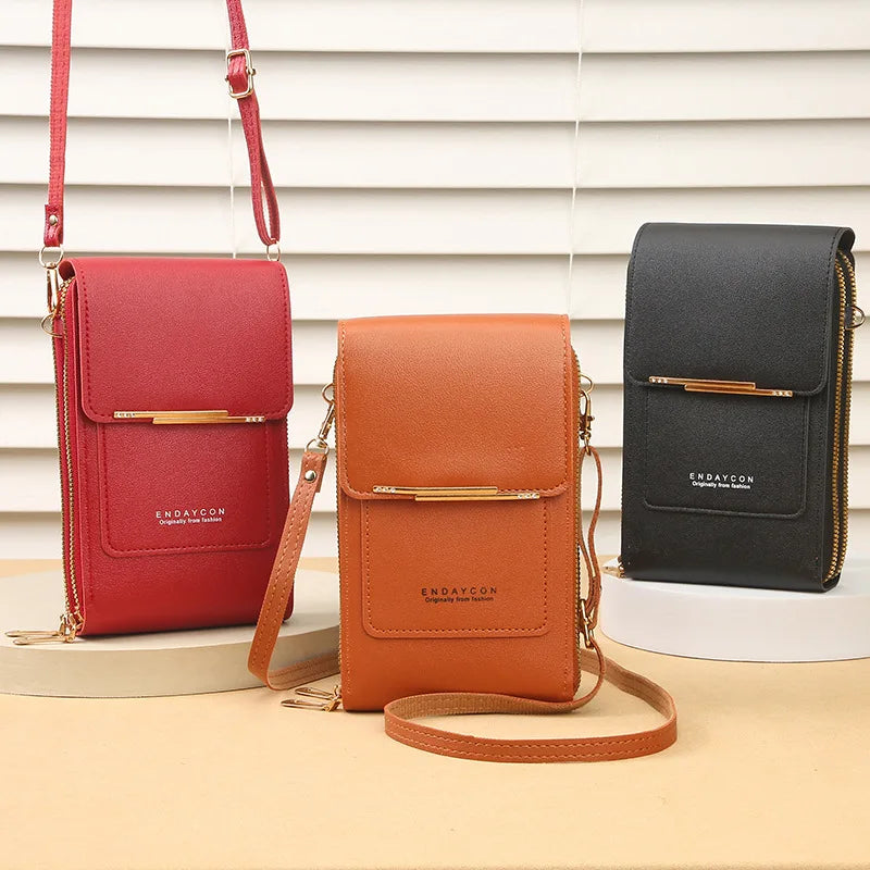 Luxe Touch™ Touchscreen Crossbody Phone Wallet