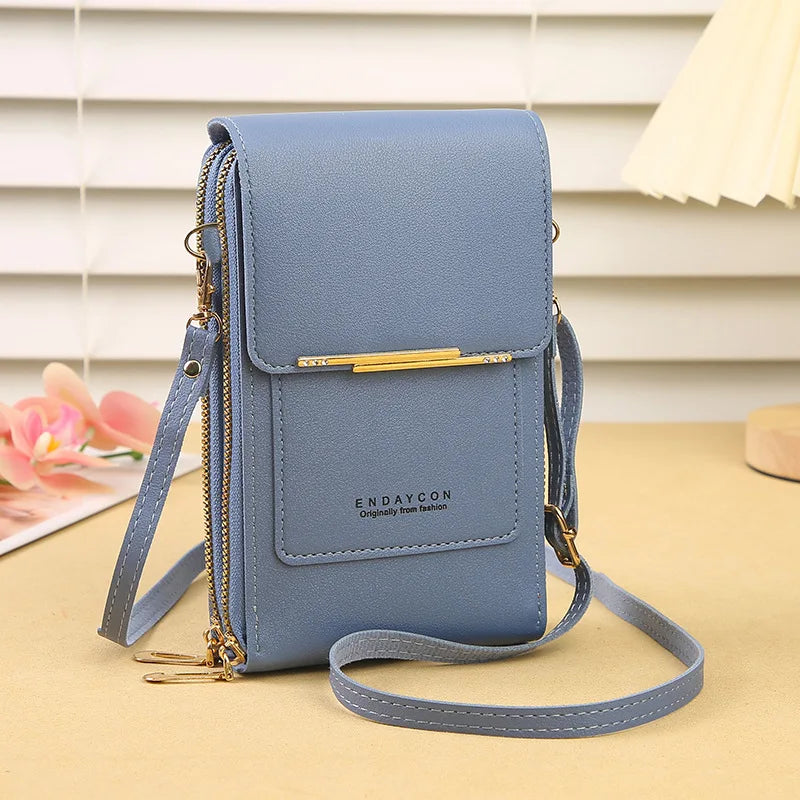 Luxe Touch™ Touchscreen Crossbody Phone Wallet