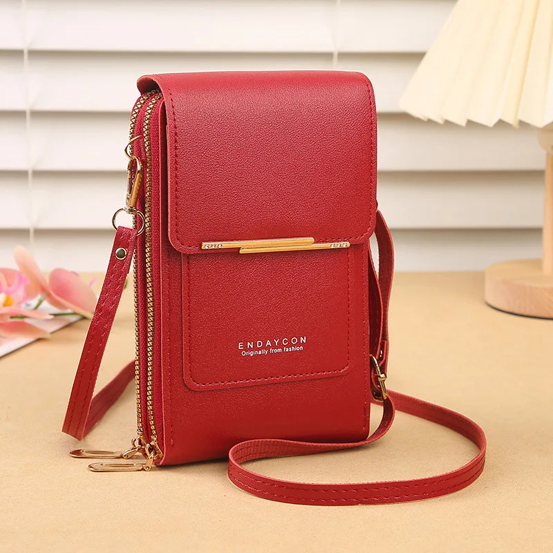 Luxe Touch™ Touchscreen Crossbody Phone Wallet