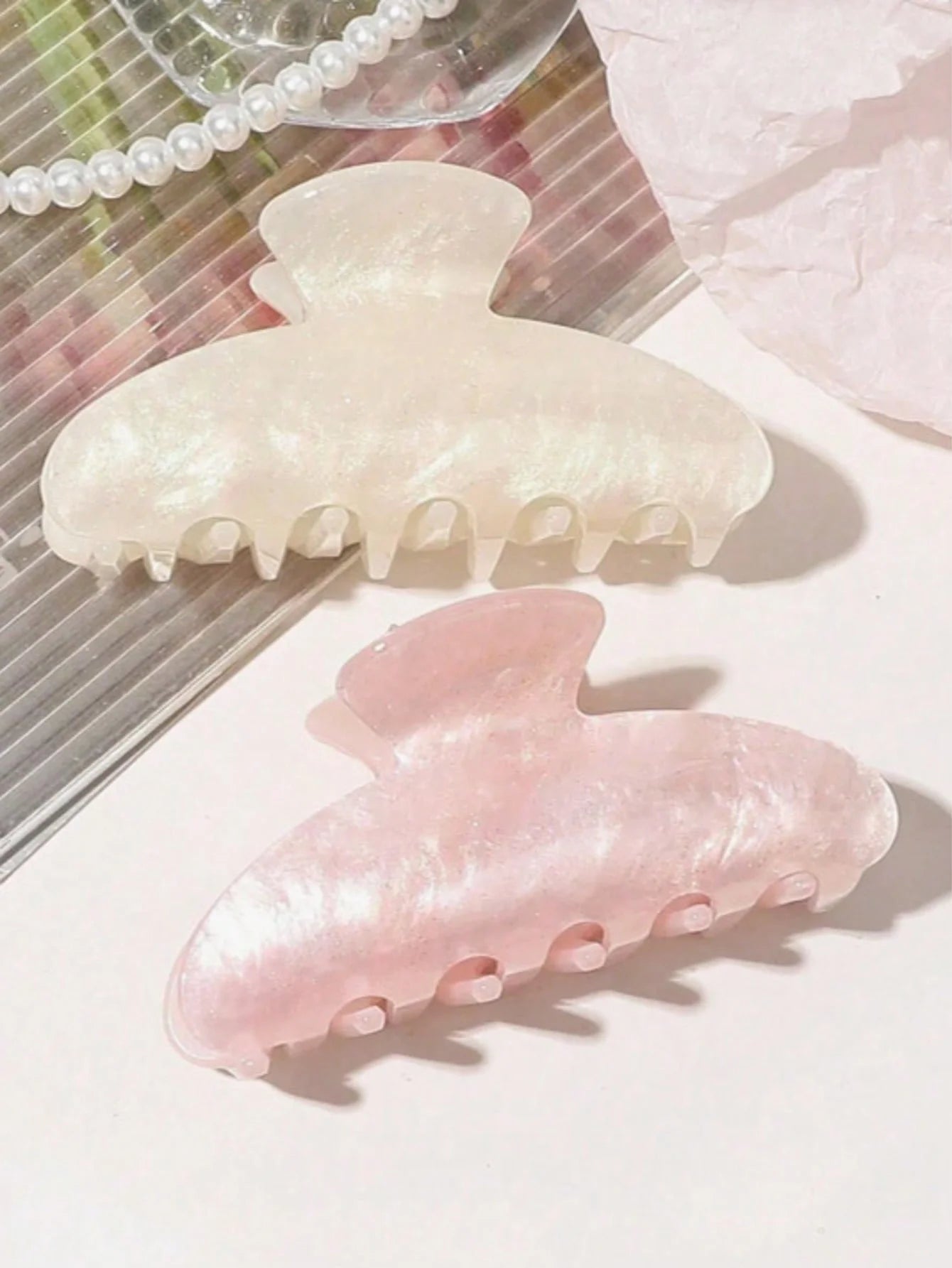 Cloud Luxe Hair Claw Clip