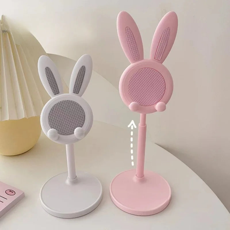 Kawaii Bunny Phone Stand | Adjustable Desktop Phone Holder