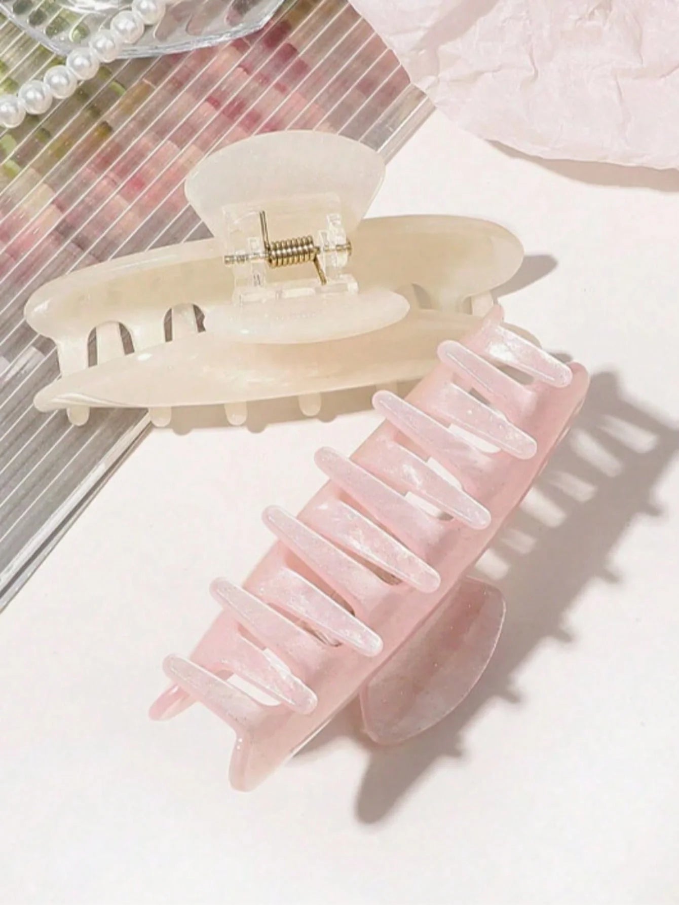 Cloud Luxe Hair Claw Clip