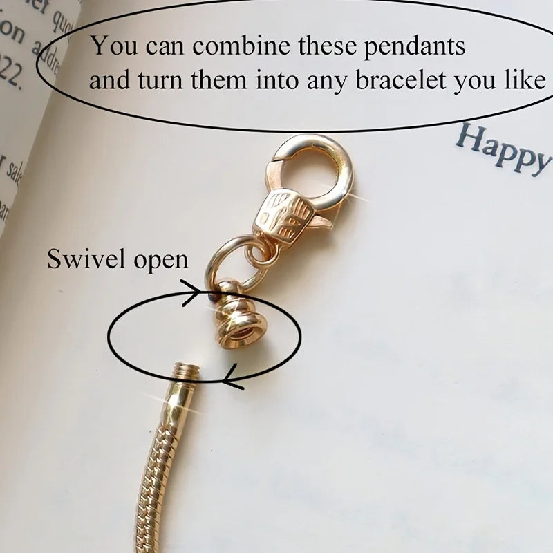 Amour Heart Charm Bracelet
