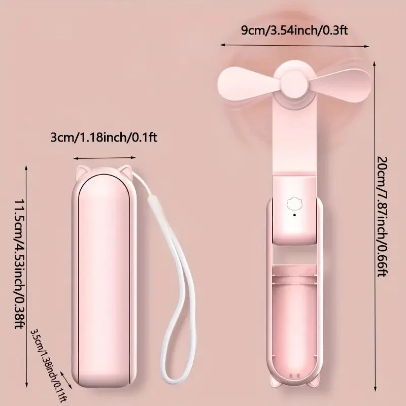 BreezeGo™ Foldable Mini USB Fan