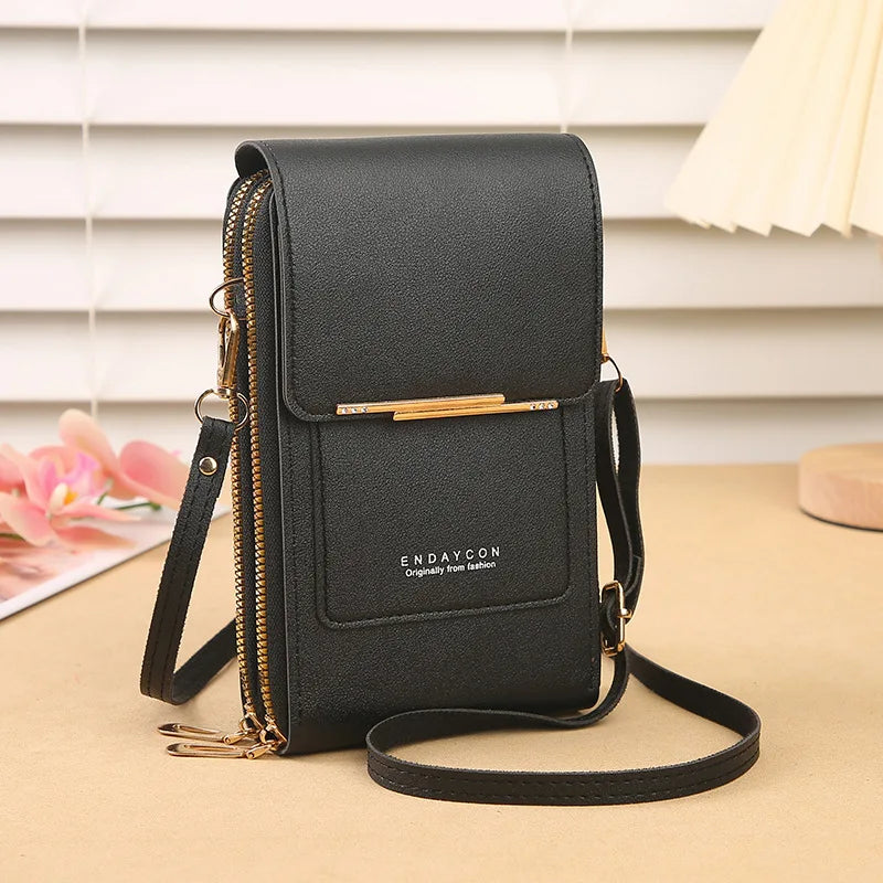 Luxe Touch™ Touchscreen Crossbody Phone Wallet