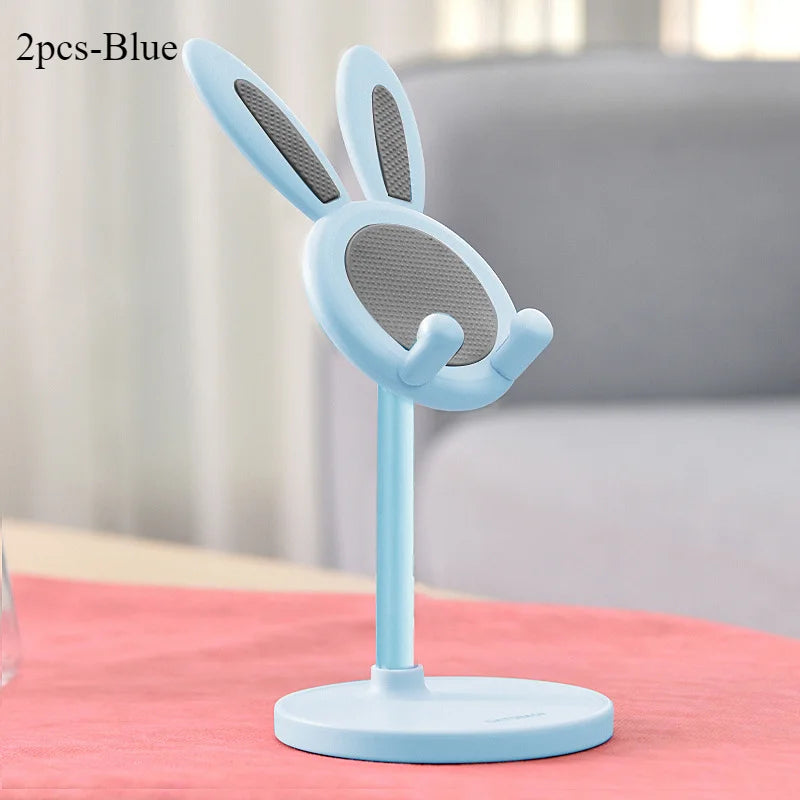 Kawaii Bunny Phone Stand | Adjustable Desktop Phone Holder