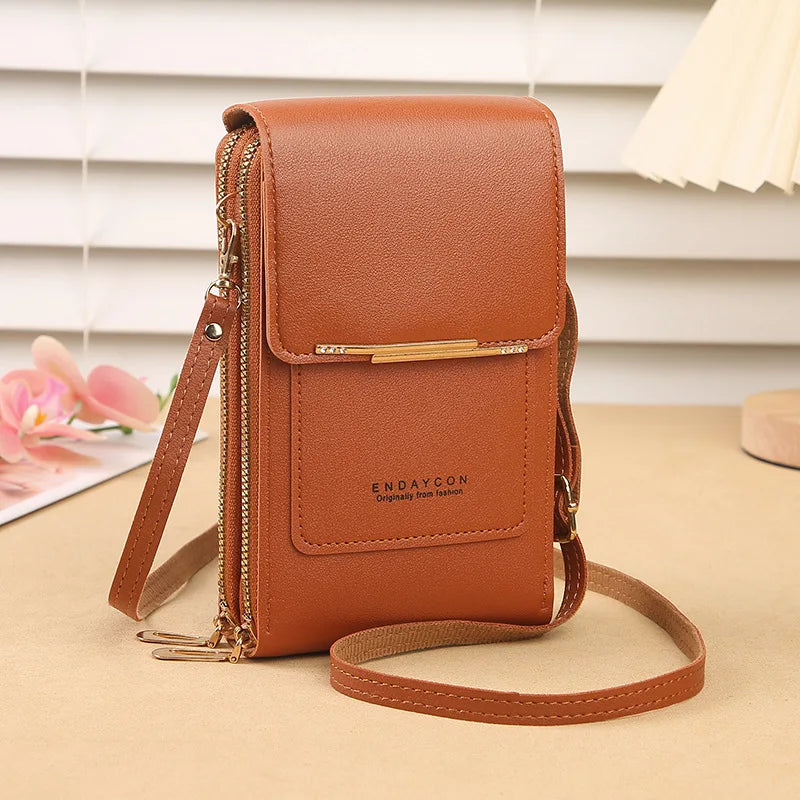 Luxe Touch™ Touchscreen Crossbody Phone Wallet