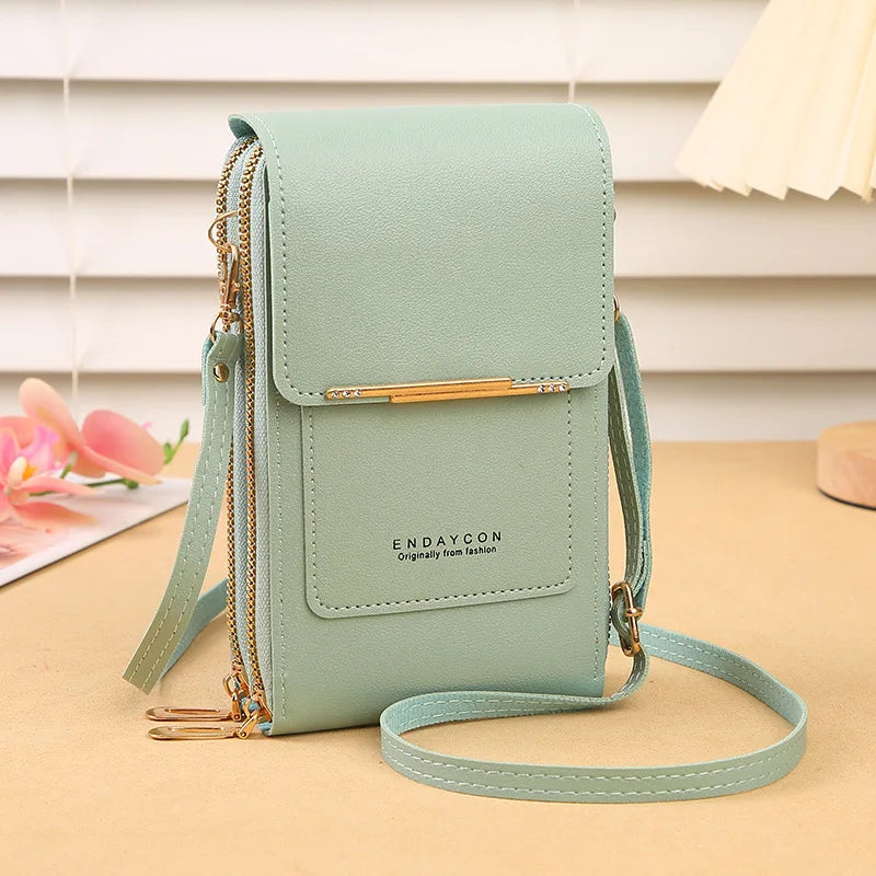 Luxe Touch™ Touchscreen Crossbody Phone Wallet