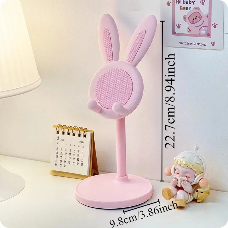 Kawaii Bunny Phone Stand | Adjustable Desktop Phone Holder