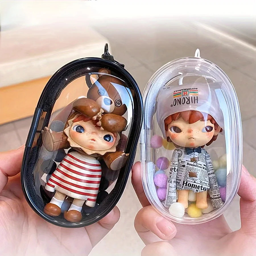 Mini Tech Organizer Keychain Case