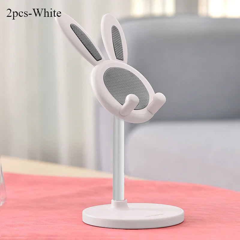 Kawaii Bunny Phone Stand | Adjustable Desktop Phone Holder