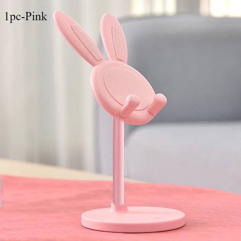 Kawaii Bunny Phone Stand | Adjustable Desktop Phone Holder